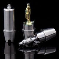 Raw-Abutment-Anodisiert